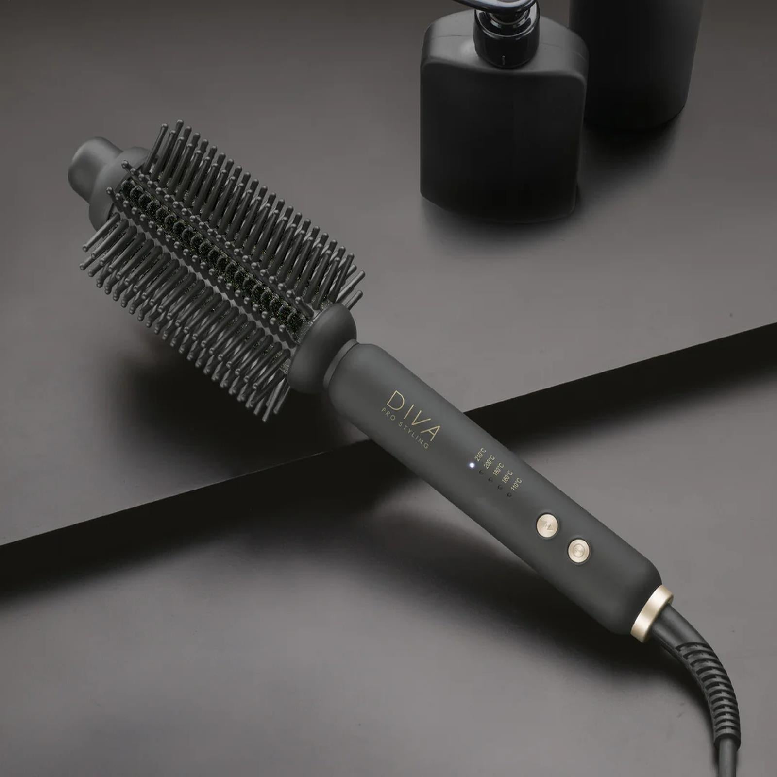 Diva Pro Precious Metals Gold Dust Full A3:B14Volume Curlig & Styling Hair Brush