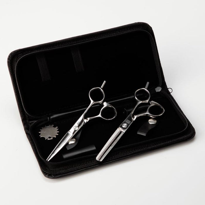 Glamtech Hairdressing Barber Stylist thinning Scissors thinning Set