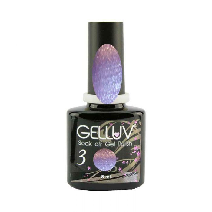 Gelluv Nail Polish UV LED Spring Collection Soak Off Gel Coat 8ml - Light Violet