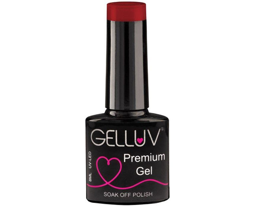 Gelluv Soak Off Vernis à Ongles Gel Vernis Premium - Fierce