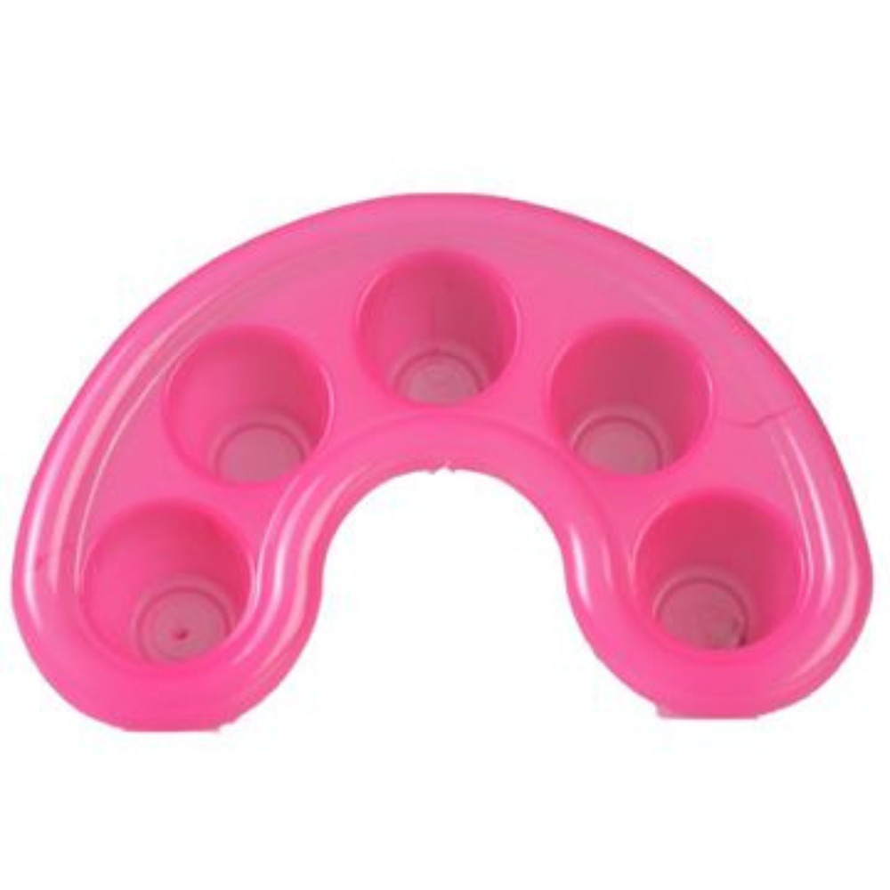 Gelluv Salon Manicure Finger Soak Tray Pink