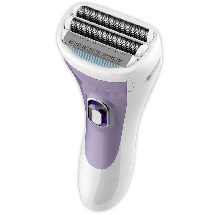 Rasoir pour femme sans fil Remington WDF4840 à double tête en aluminium, lisse, humide et sec