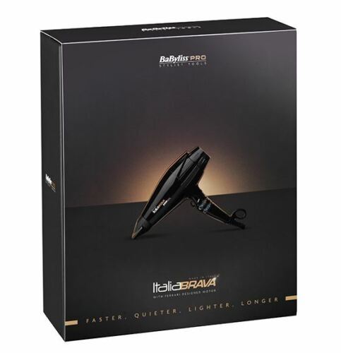 Babyliss Pro BAB5620BU Italia Brava Hair Dryer 2400W Faster And Quiter