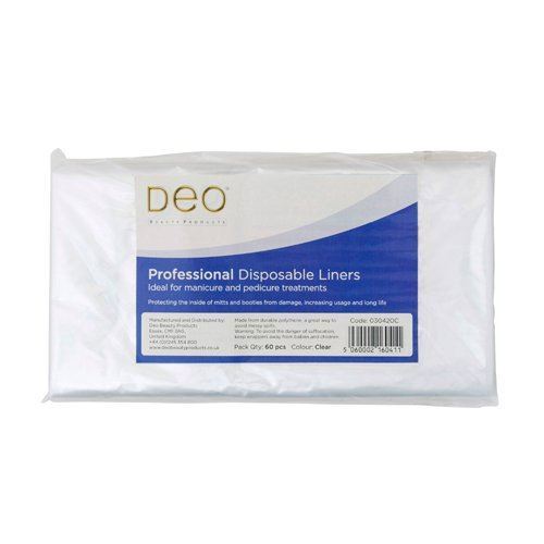 Deo Disposable Liners For Salon Manicure & Pedicure Treatments