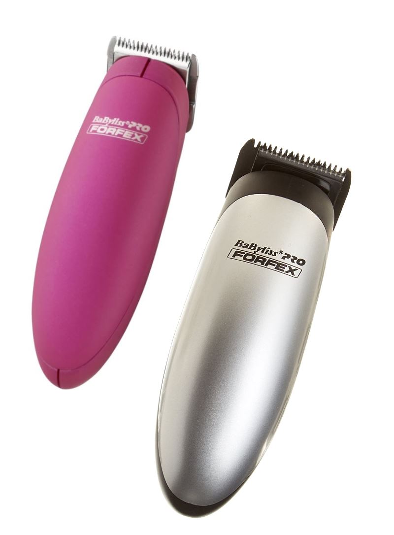 BaByliss Pro Forfex Palm Pro Hair Trimmer - Battery Operated - Pink