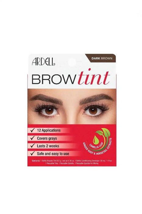 Ardell Eyebrows Tint Kit Pro Brows Dark Brown - 12 Application