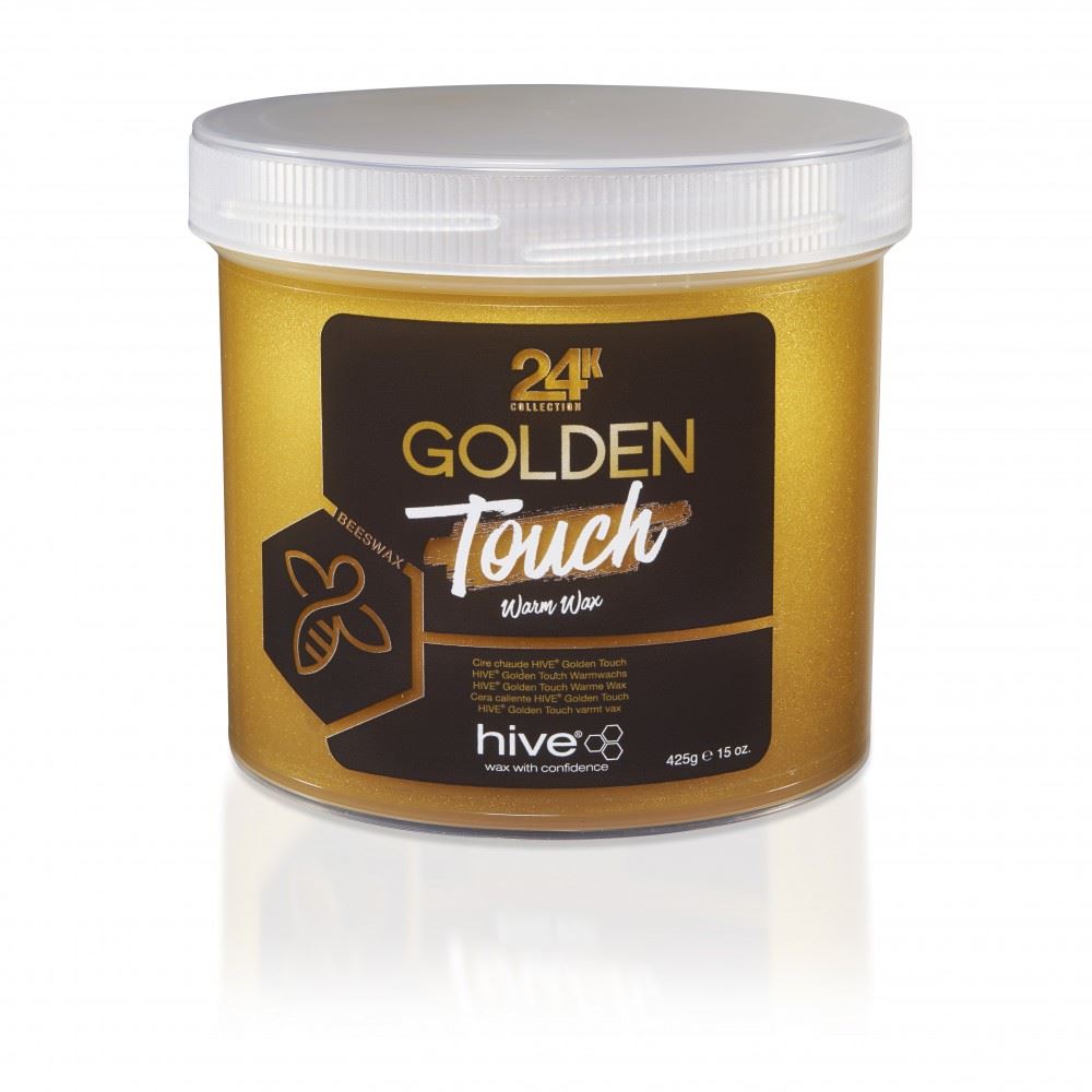 Hive of Beauty 24k Collection Golden Touch Warm Wax Lotion 425g
