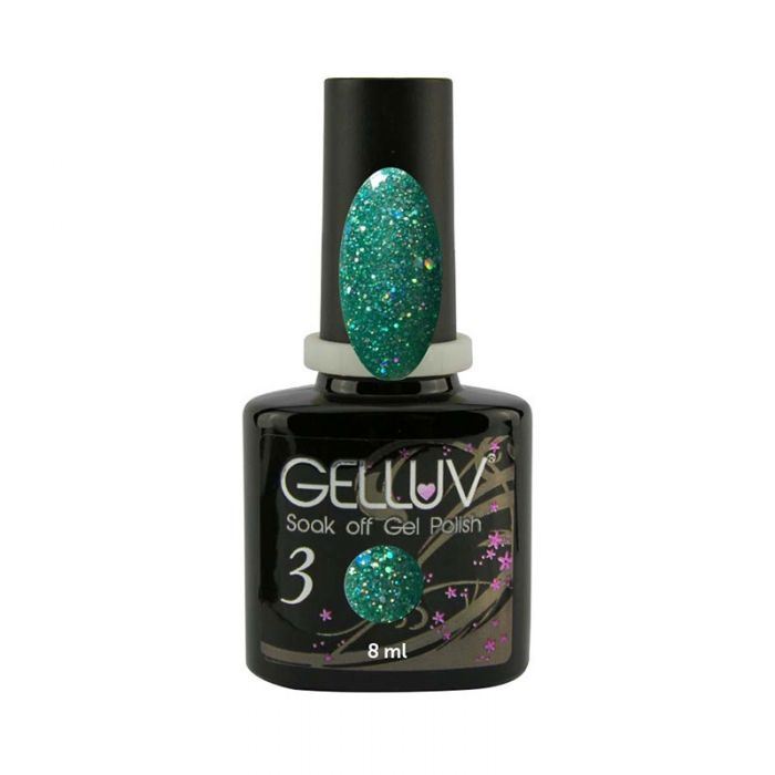 Gelluv Soak Off Gel Nail Polish Varnish - 8ml Bottles