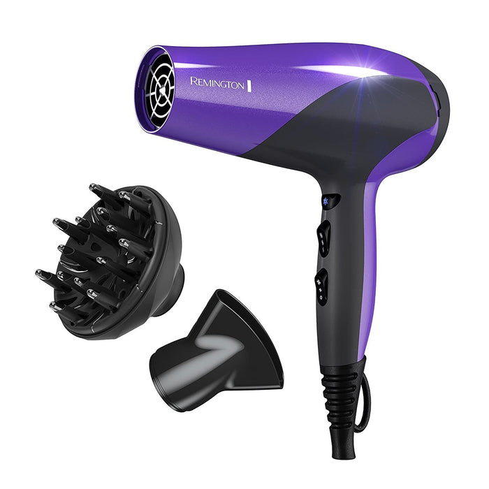 Remington D3190 Hair Dryer 2200W Frizz Free Ionic Super Smooth Style