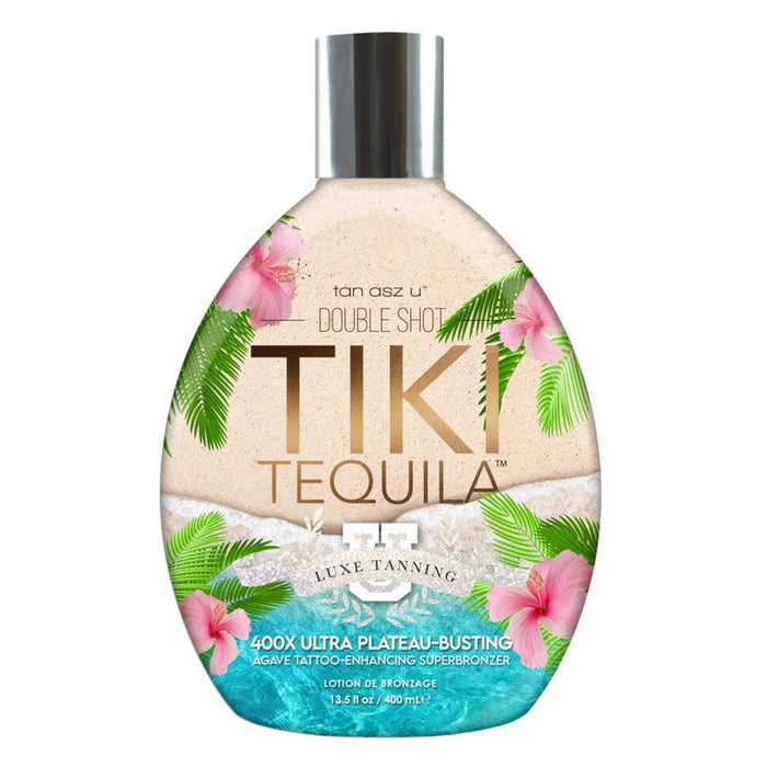 Tan Asz U Tiki Tequila Tanning Lotion Tattoo Enhancing 400x Superbronzer