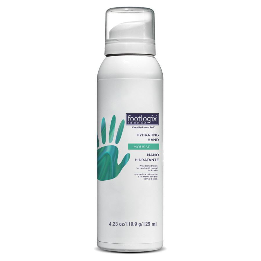Footlogix Hydrating Hand Mousse Professional Dry Skin Moisturiser 125ml