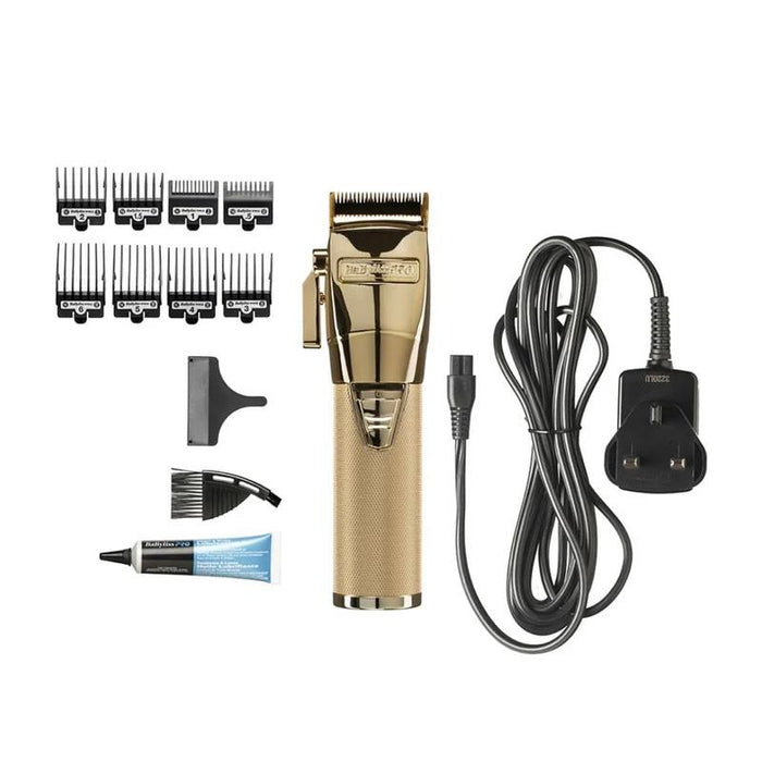 Babyliss Pro Super Motor Hair Clipper High Torque - Gold