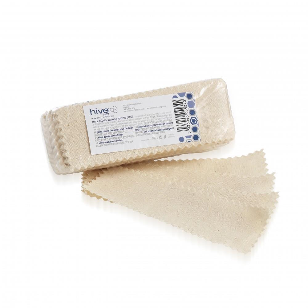 Hive of Beauty Superior Cotton Waxing Strips - Pack of 100