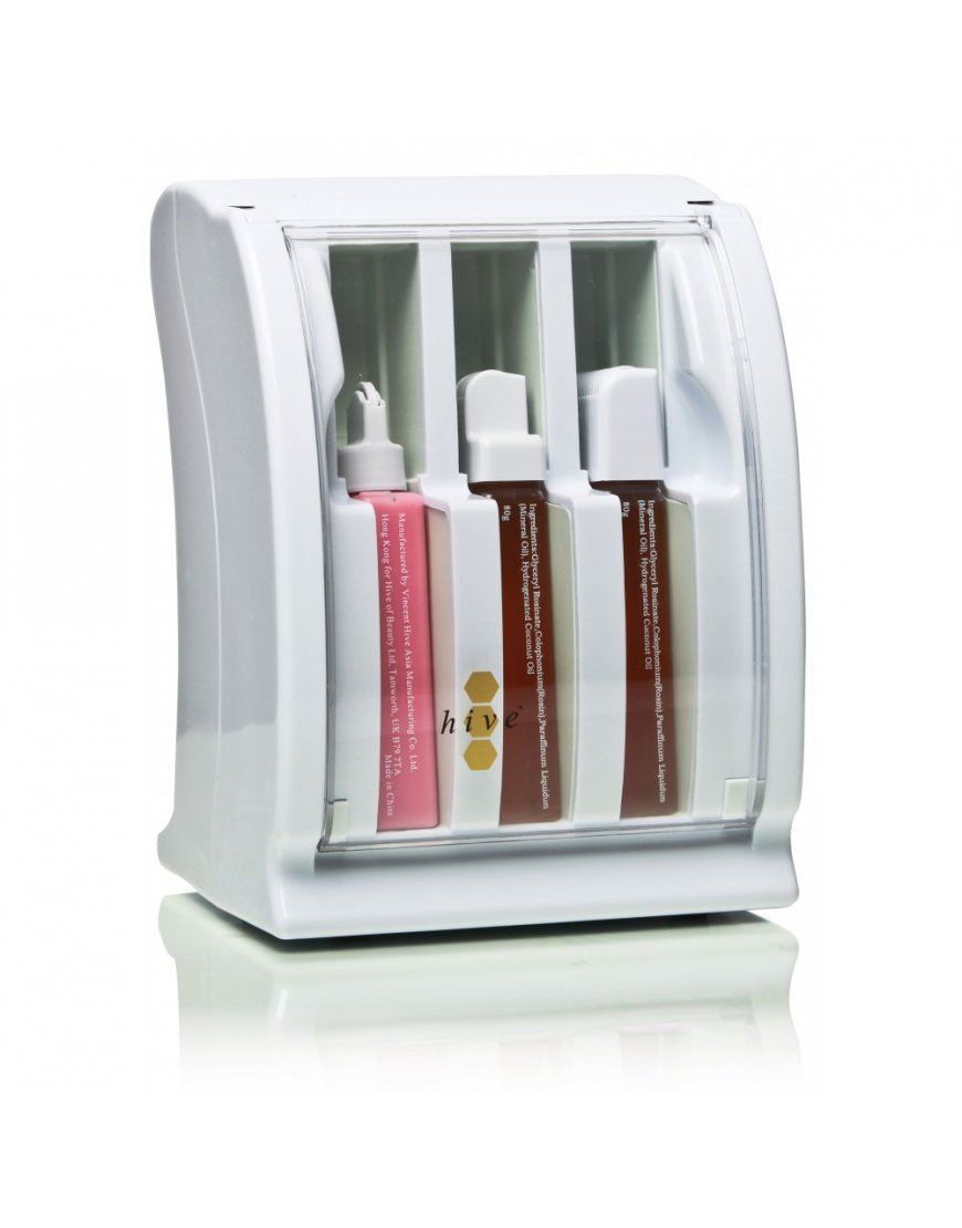 Hive Of Beauty Chauffe-cire à cartouche et paraffine à 3 chambres
