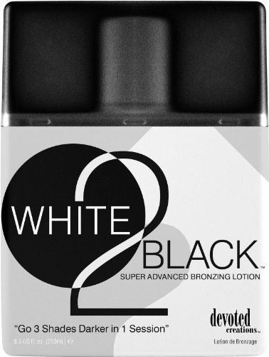 Devoted Creations White 2 Black Super Advanced Bronzing Tanning Lotion - 260ml