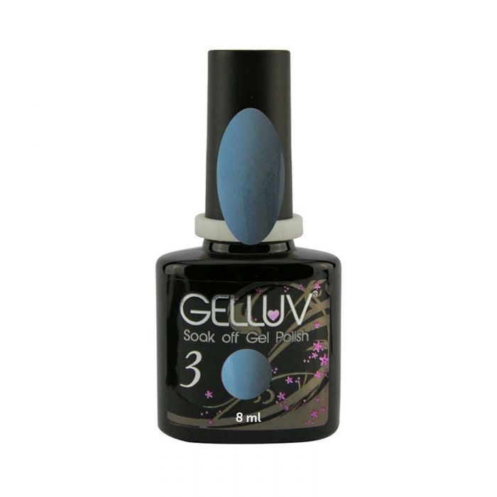 Gelluv Soak Off Gel Nail Polish Varnish - Lagoon