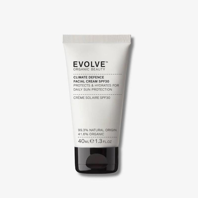 Evolve Organic Beauty Climate Defence Facial Cream SPF 30 Skin Protection 40ml