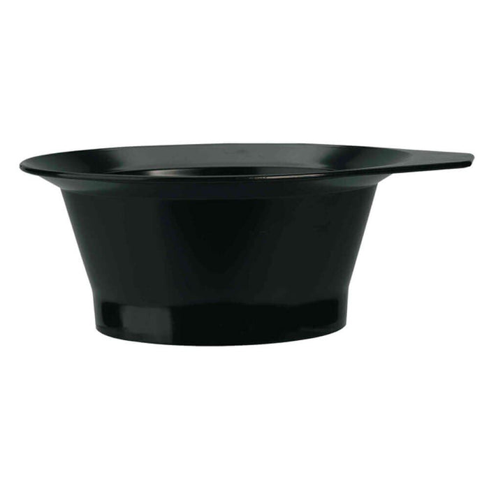 Streaker Salon Tinting Bowl With Rubber No Slip Base - in Black