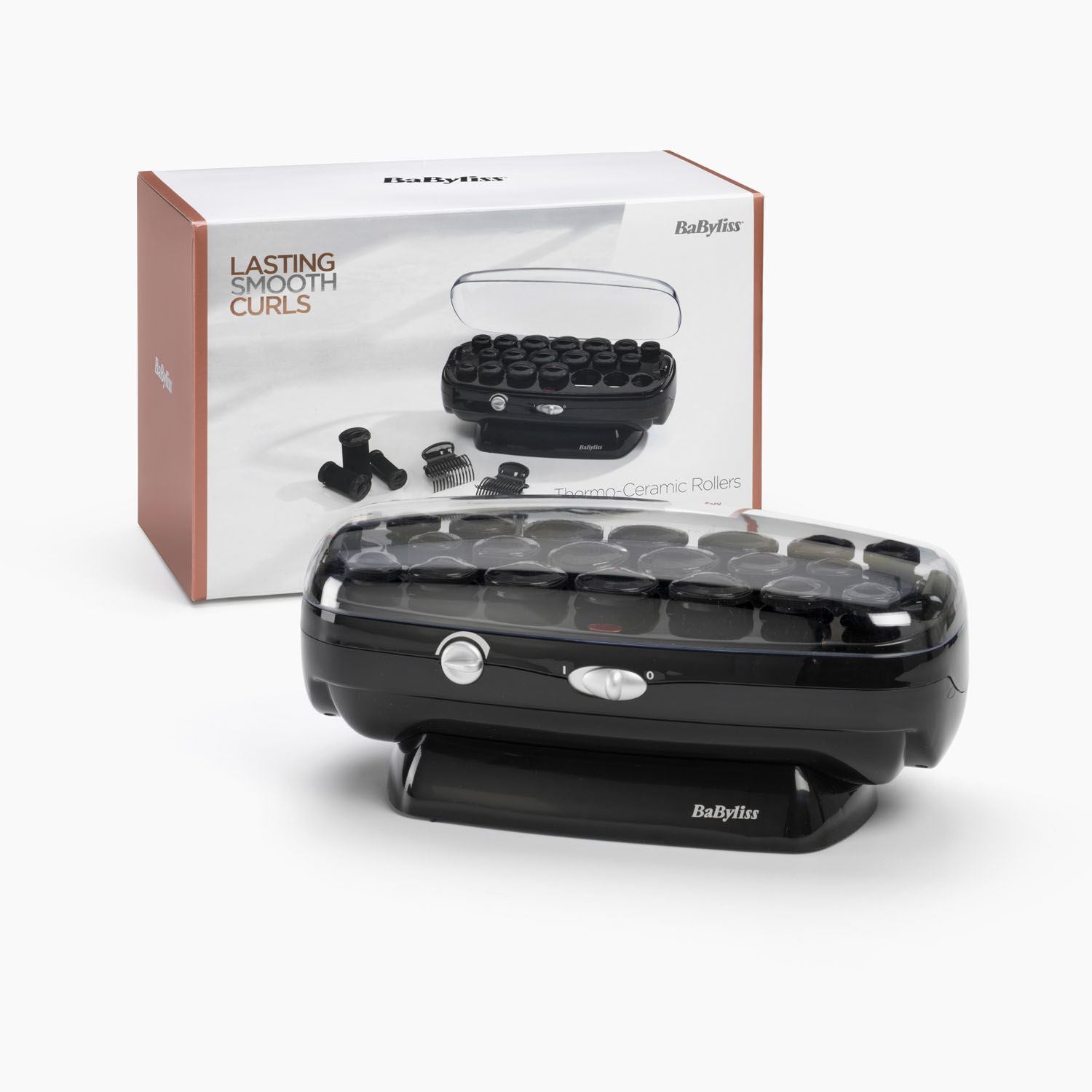 BaByliss Pro 3035U Thermo Ceramic Hair Curlers 20 Rollers And Pins