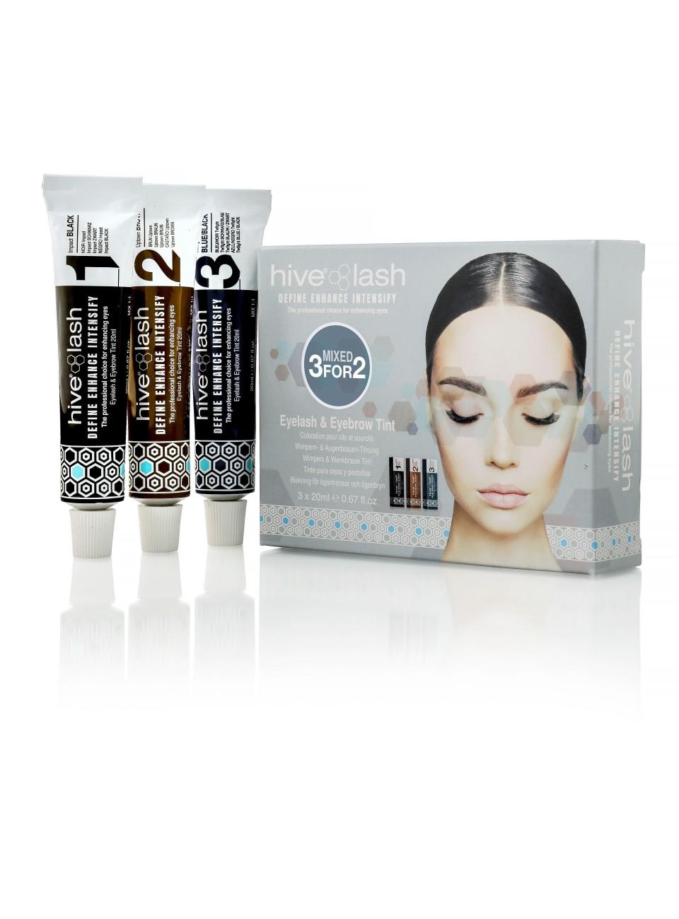 Hive of Beauty 3 for 2 Eye Brow & Lash Tint Pack 3 For 2