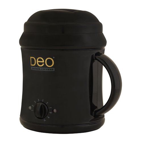 Deo 1000cc Salon Waxing Wax Heater Starter Kit - Black