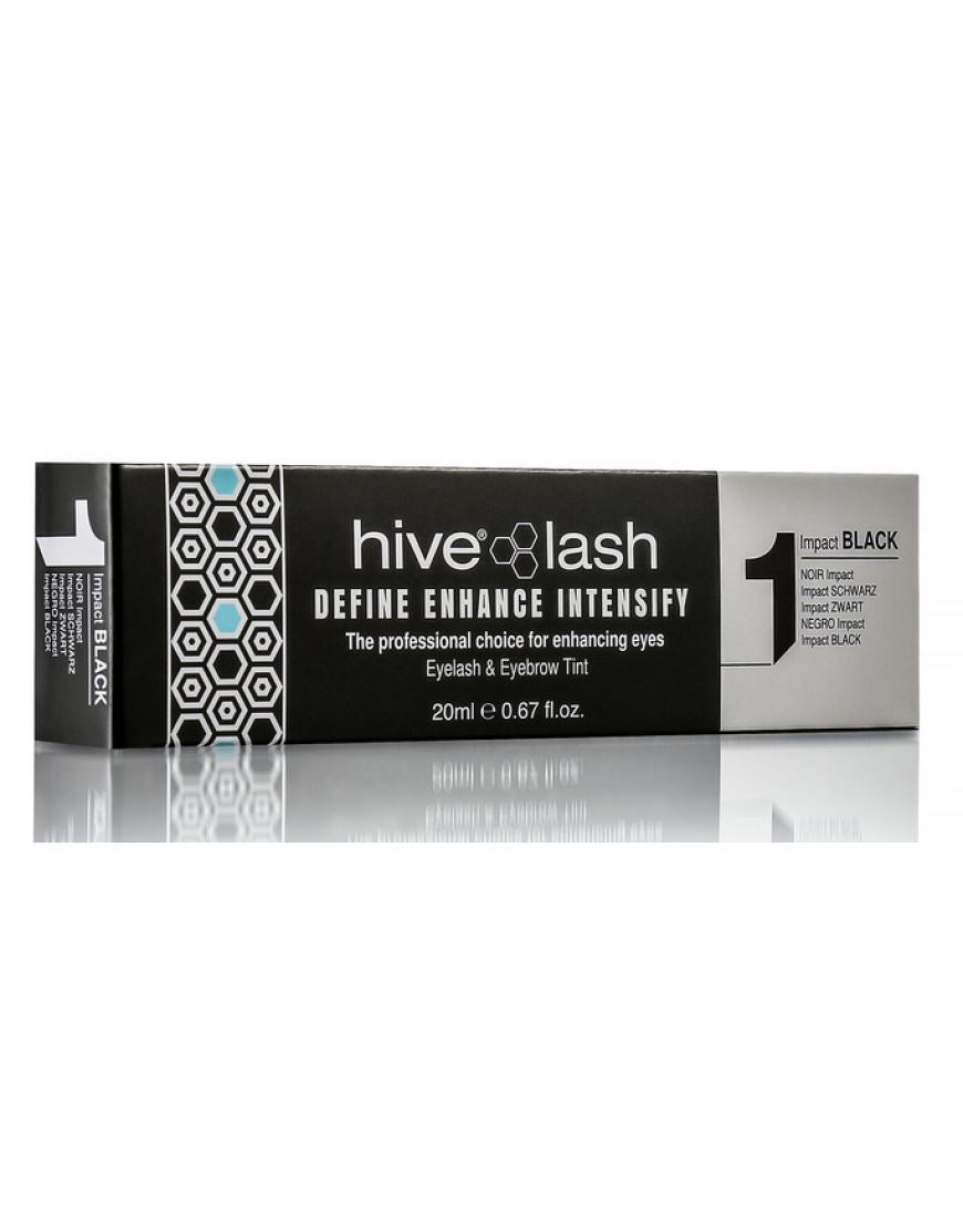 Hive of Beauty Long Lasting Eyelash and Eyebrow Tint Black 20ml