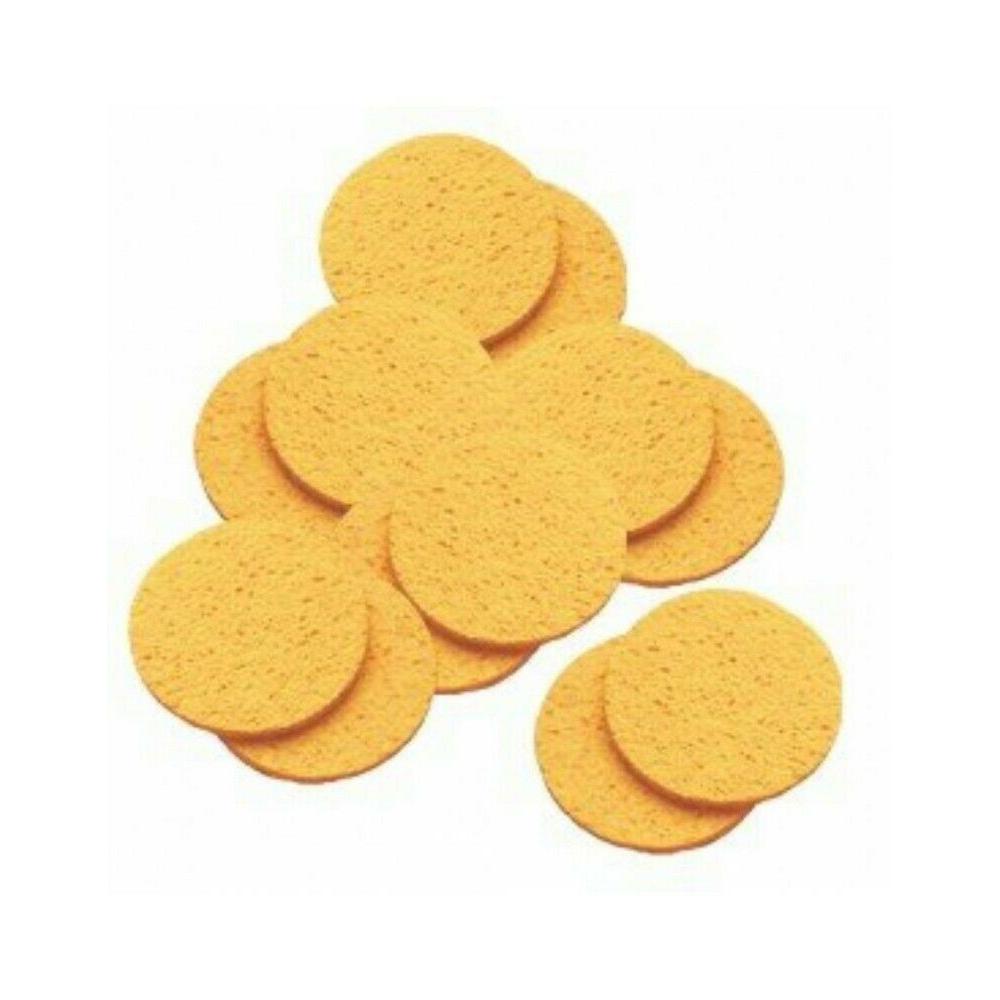 Hive of Beauty Cellulose Facial Treatments Removing Sponges 12 x 10cm