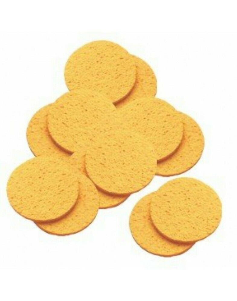 Hive of Beauty Cellulose Facial Treatments Removing Sponges 12 x 10cm