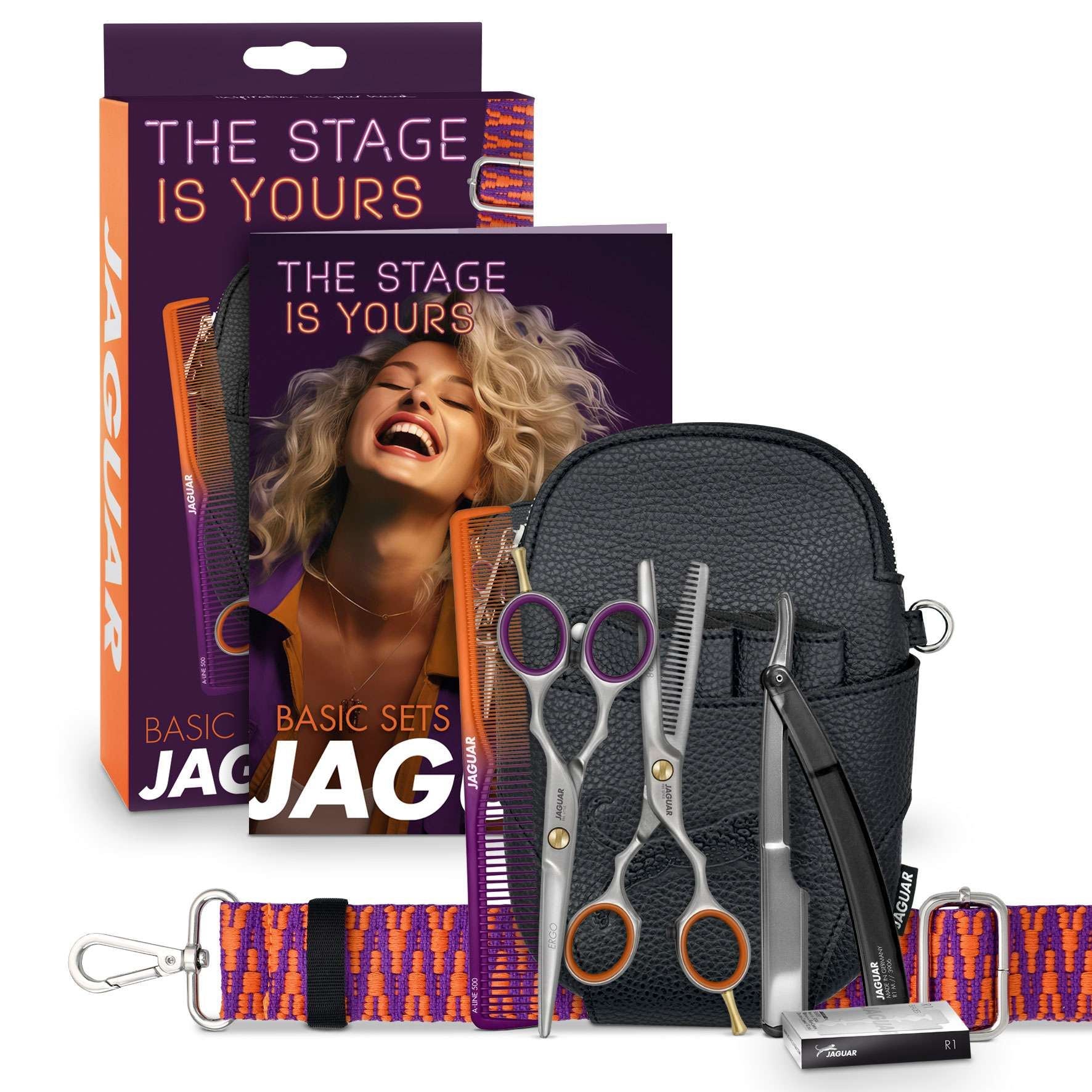 Jaguar Relax Basics Kit Hairdressing Scissors The Stage Is Yours 5.5