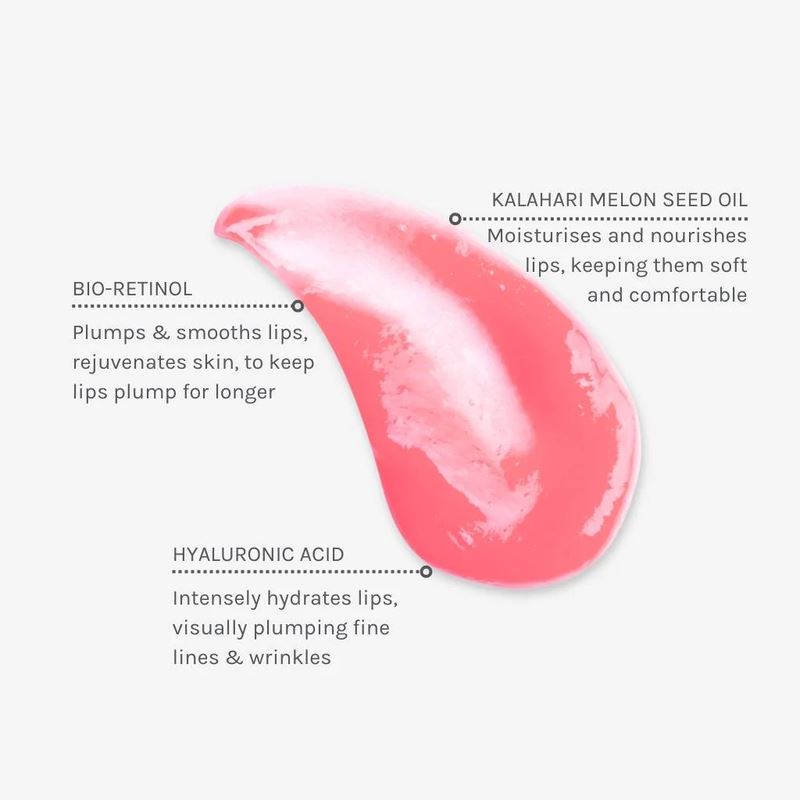 Evolve Beauty Bio-Retinol Lip Oil – Hydrating, Plumping Natural Lip Care 15ml