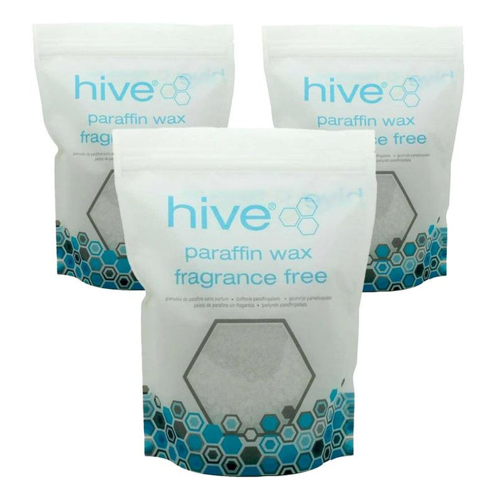 Hive Of Beauty 3 For 2 Waxing Fragrance Free Wax Pellets - 700g