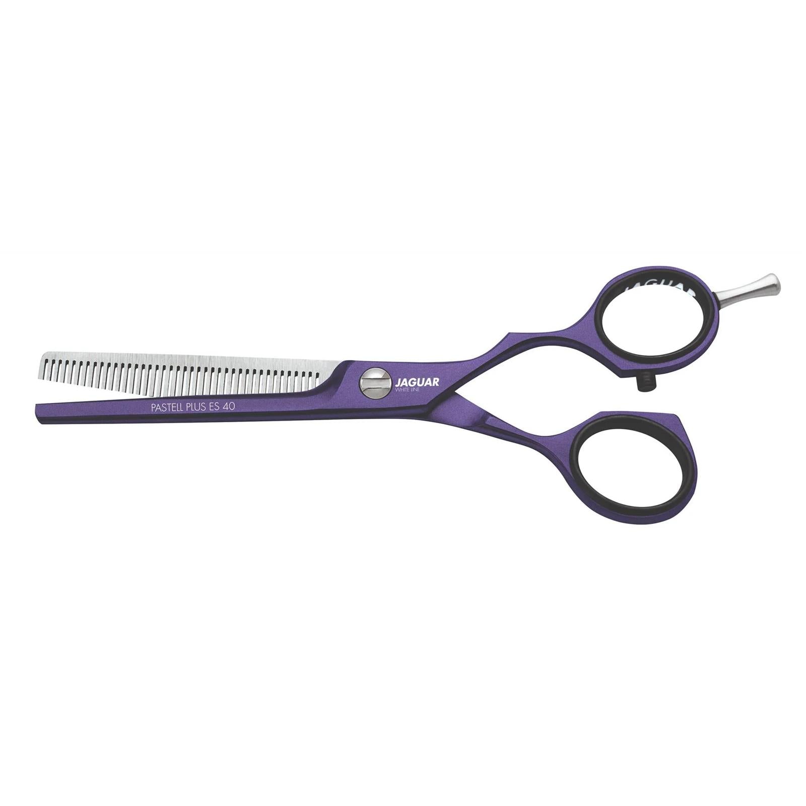 Jaguar Pastell Hairdressing 5" thinning Scissors - Coated Viola