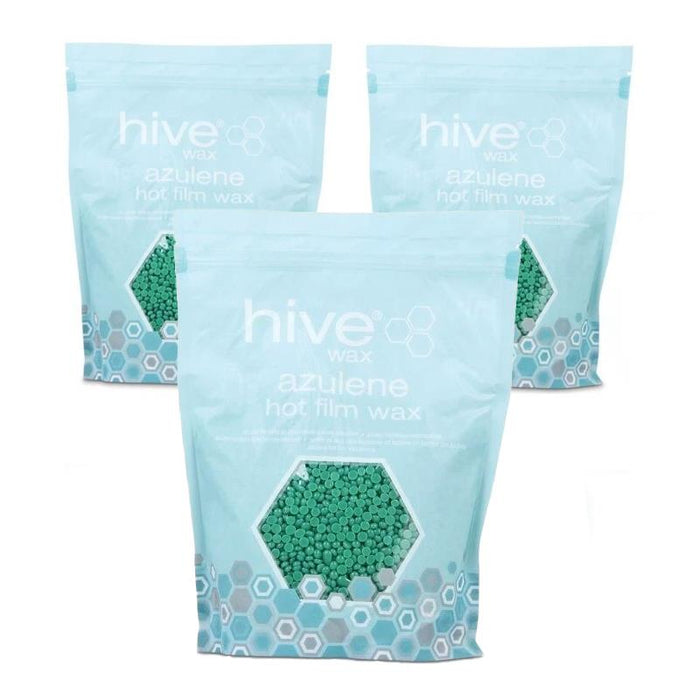 Hive Of Beauty 3 For 2 Paraffin Azulene Hot Film Wax Pellets 700g