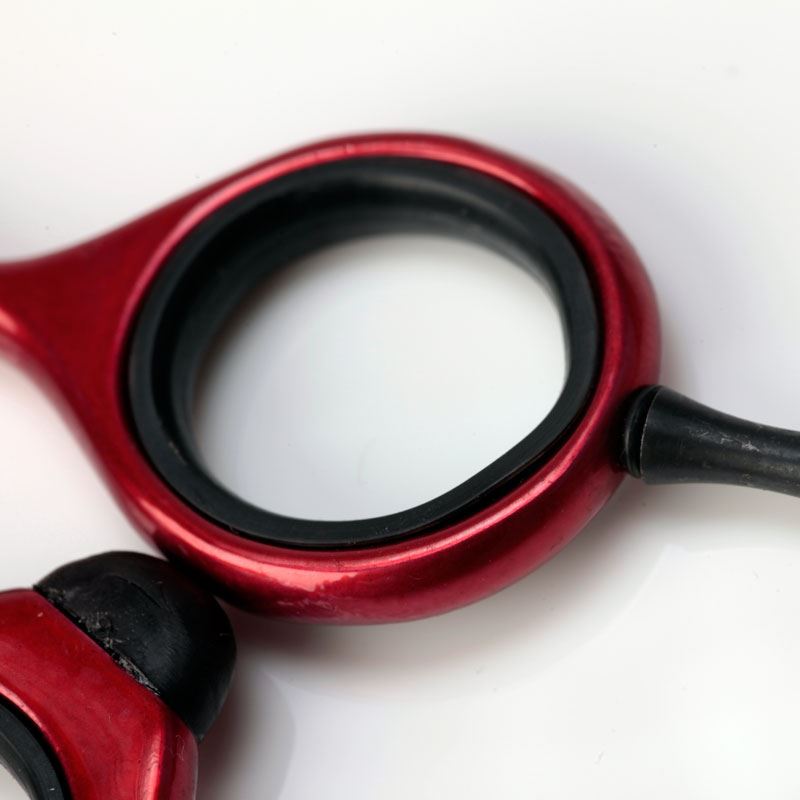Glamtech Hairdressing Barber Stylist Scissors - Neon Red