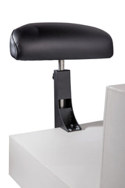 Belava Mounting Pedicure Foot Rest Black – Adjustable Salon Pedicure Footrest