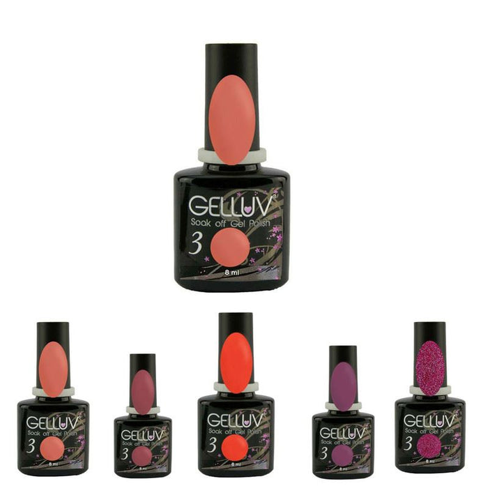 Vernis à ongles gel Gelluv Soak Off Collection Automne - 8 ml