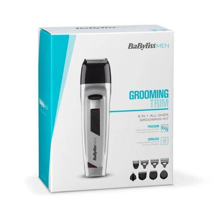 BaByliss 7056NU 8 in 1 Beard Trimmer And All Over Hair Grooming Kit