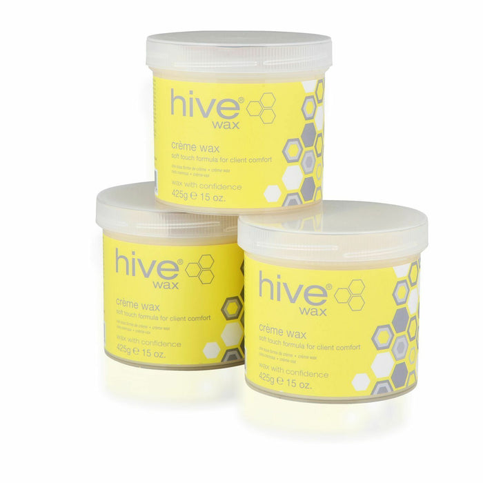 Hive Of Beauty Waxing Creme Wax Lotion 425g - 3 For 2