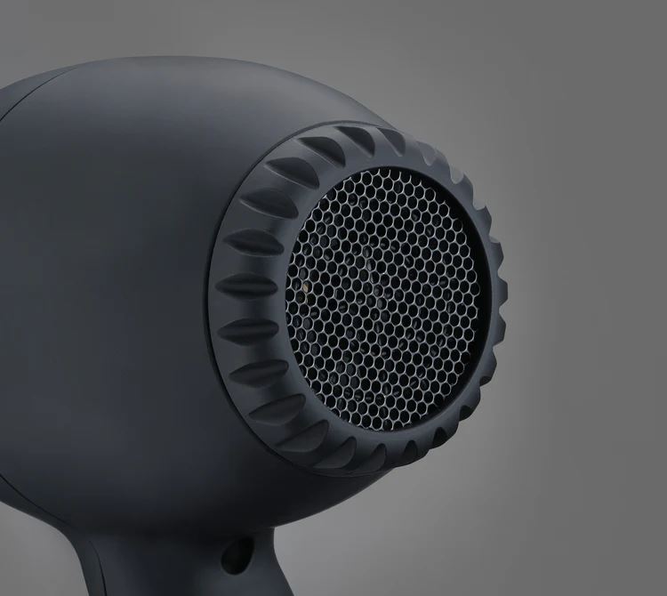 Diva Pro Micro 5000 Hair Dryer Compact High Torque 2000W - Black