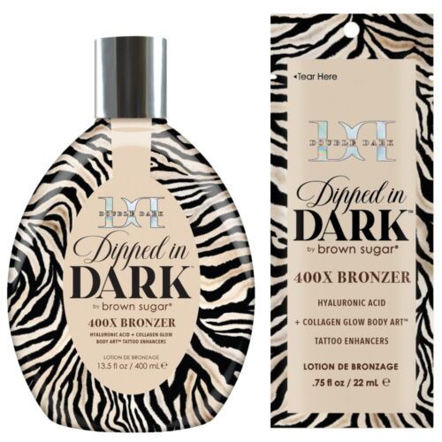 Tan Incorporated Double Dark Dipped in Dark Bronzer Sunbeds Accelerator Lotion