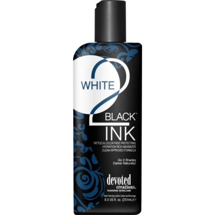 Devoted Creations White 2 Bronze Tanning Lotion  - INK Tattoo Protect
