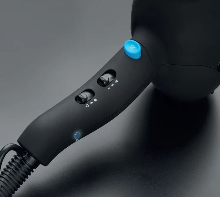 Diva Pro Veloce 3800 Pro Hair Dryer Salon Performance - Black