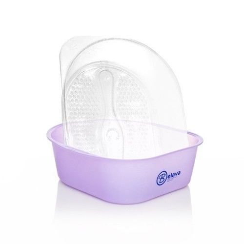Belava Salon Pedicure Tub Bowl Foot Bath Plus 20 Liners - Lilac