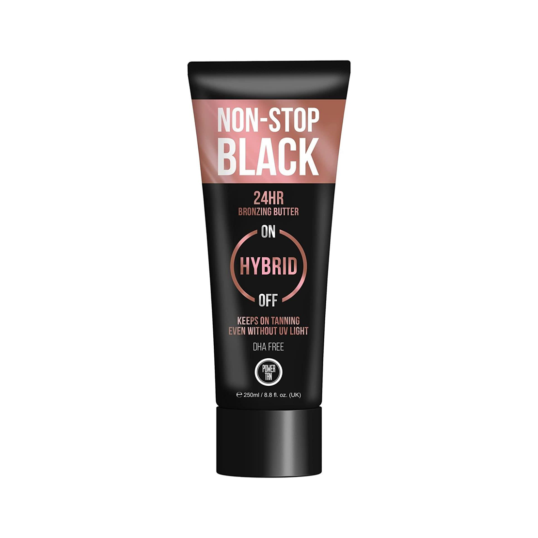 Power Tan 24HR Non Stop Black Hybrid Tanning Lotion Bronzing Butter