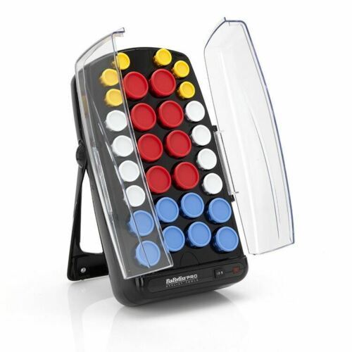 BaByliss Pro BAB3031BU 30 Piece Hair Curlers Heated Ceramic Rollers