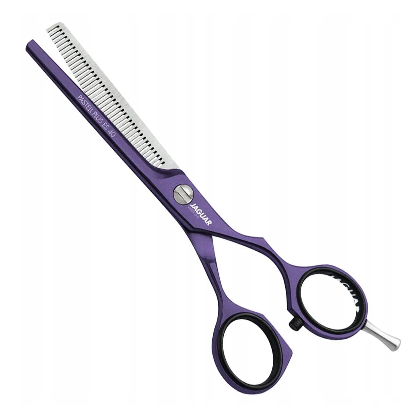 Jaguar Pastell Hairdressing 5" thinning Scissors - Coated Viola