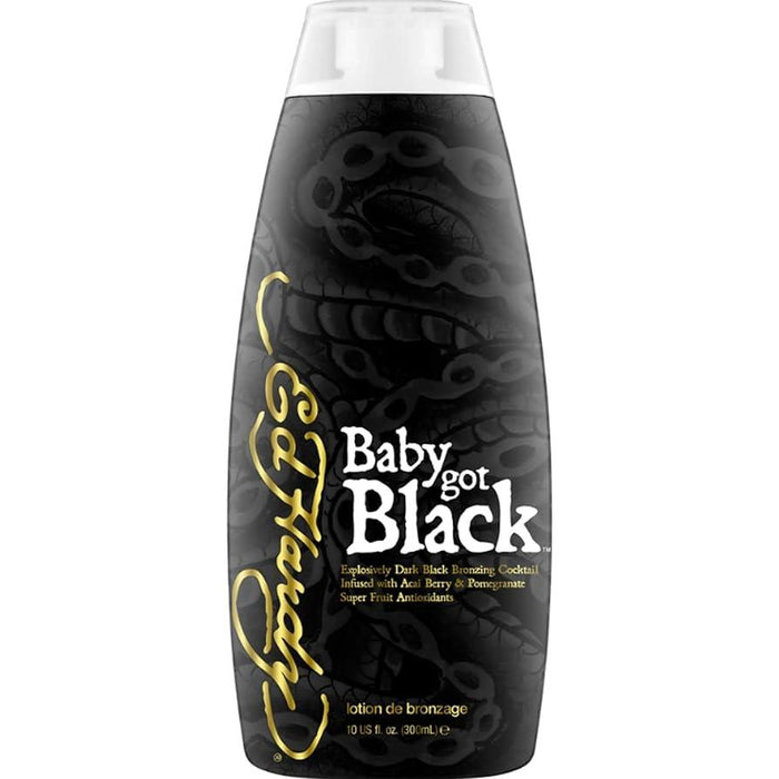 Ed Hardy Baby Got Black Tanning Lotion Super Dark Black Bronzer