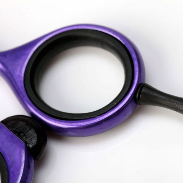 Ciseaux de styliste de coiffure Glamtech - Violet fluo