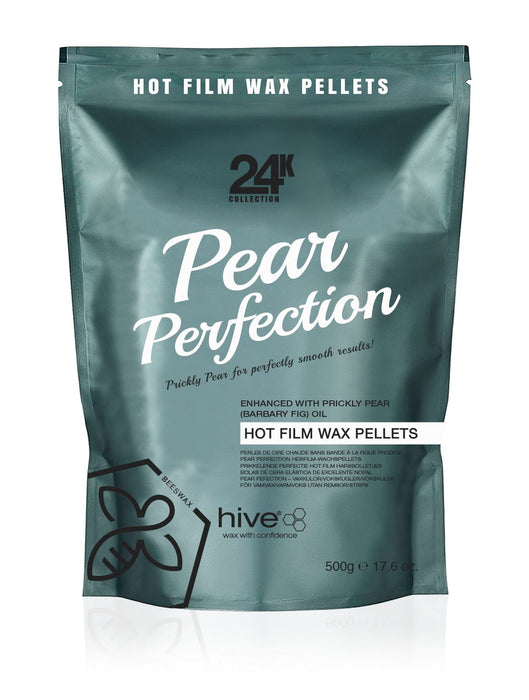 Hive Of Beauty Pastilles de cire à film chaud Pear Perfection 24 carats 700 g