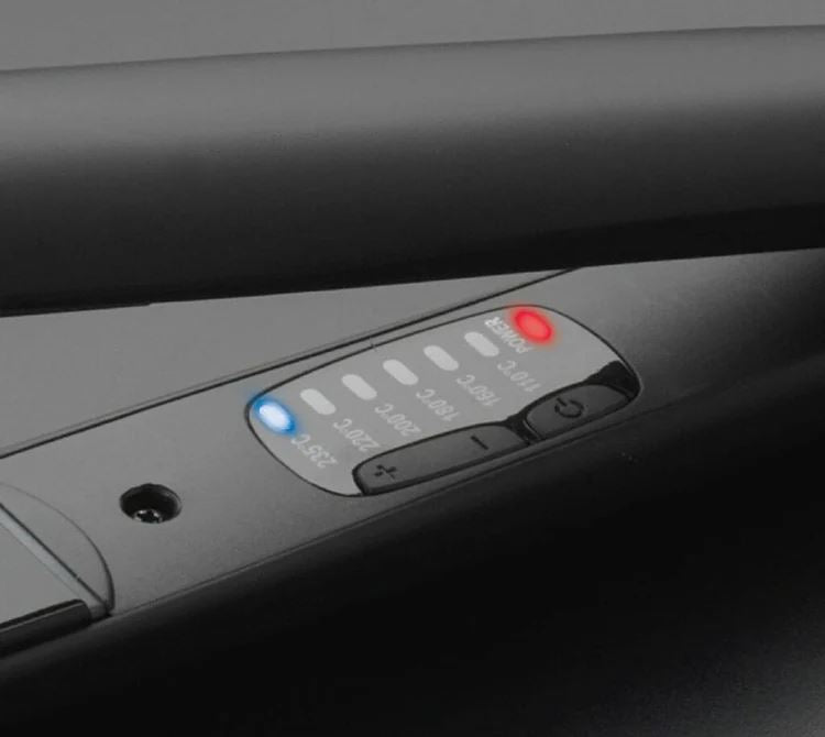 Diva Pro Digital Hair Styler Ergonomic Design - Onyx